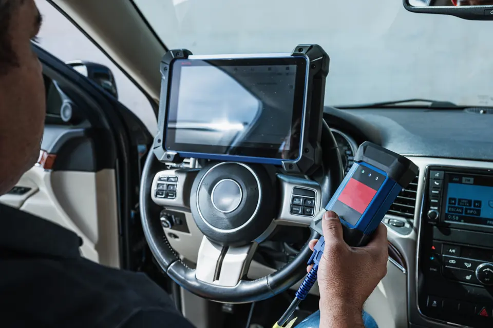 Car diagnostic, technical inspection